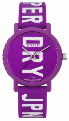 Superdry Womans Campus Fluro Block Purple SYL196VW Superdry Womans Campus Fluro Block Purple SYL196VW