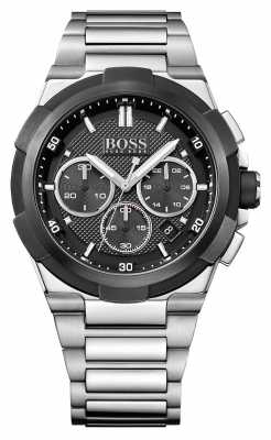 Hugo Boss Mens Supernova Stainless Steel Bracelet Black Dial 1513359 Hugo Boss Mens Supernova Stainless Steel Bracelet Black Dial 1513359