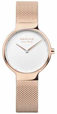 Bering Ladies Max René Interchangeable Mesh Strap Rose Gold 15531-364 Bering Ladies Max René Interchangeable Mesh Strap Rose Gold 15531-364