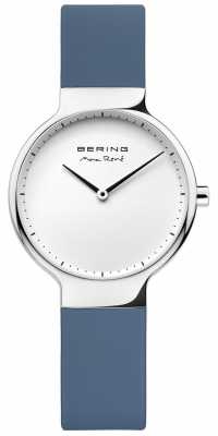 Bering Ladies Max René Interchangeable Blue Rubber Strap 15531-700 Bering Ladies Max René Interchangeable Blue Rubber Strap 15531-700
