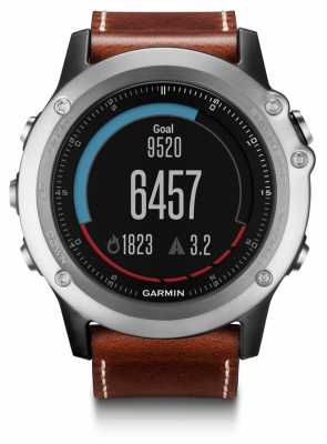 Garmin Fenix 3 Sapphire GPS Leather Strap HR Monitor Bundle 010-01338-61 Garmin Fenix 3 Sapphire GPS Leather Strap HR Monitor Bundle 010-01338-61