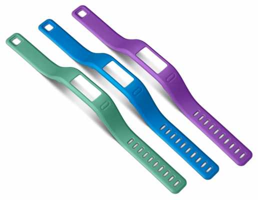 Garmin Purple, Teal, Blue Vivofit Bands S 010-12149-01 Garmin Purple, Teal, Blue Vivofit Bands S 010-12149-01