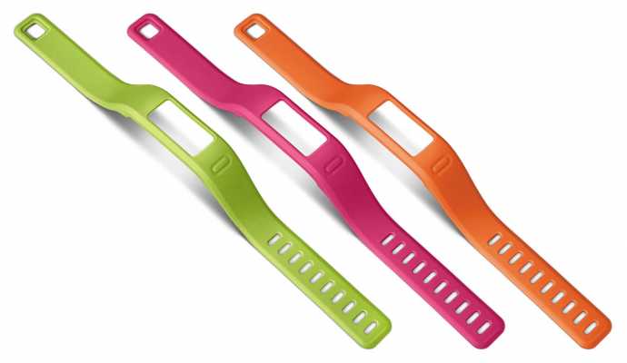 Garmin Orange, Pink, Green Vivofit Bands S 010-12149-05 Garmin Orange, Pink, Green Vivofit Bands S 010-12149-05