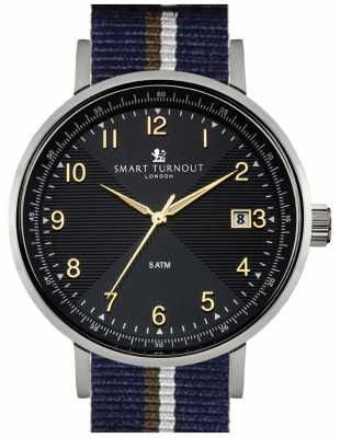 Smart Turnout Scholar Watch Black With Pb Strap STH3/BK/56/W Smart Turnout Scholar Watch Black With Pb Strap STH3/BK/56/W