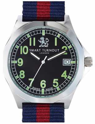 Smart Turnout Military Watch With Hd Strap STA/56/W Smart Turnout Military Watch With Hd Strap STA/56/W