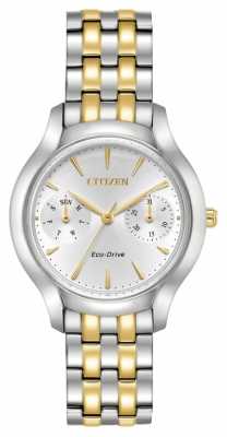Citizen Womans Eco-Drive Silhouette Chandler Two Tone FD4014-56A Citizen Womans Eco-Drive Silhouette Chandler Two Tone FD4014-56A