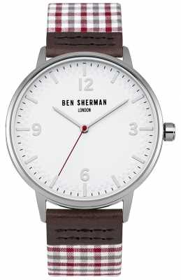 Ben Sherman Mens Portobello Gingham WB062WUR Ben Sherman Mens Portobello Gingham WB062WUR