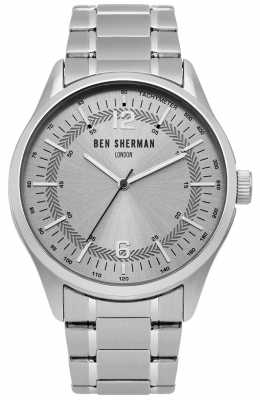 Ben Sherman Mens Simple Metal WB066SM Ben Sherman Mens Simple Metal WB066SM