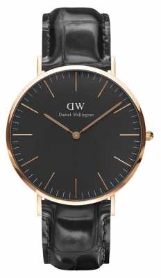 Daniel Wellington Unisex Classic Reading 40mm Black DW00100129 Daniel Wellington Unisex Classic Reading 40mm Black DW00100129