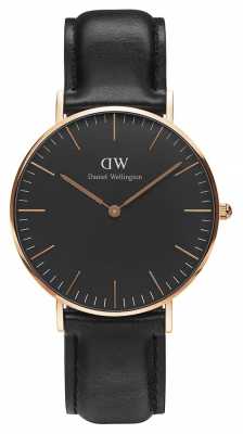 Daniel Wellington Unisex Classic Sheffield 36mm Black DW00100139 Daniel Wellington Unisex Classic Sheffield 36mm Black DW00100139