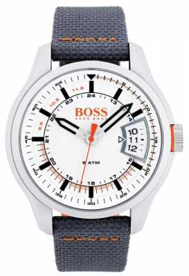 Hugo Boss Orange Mens Hong Kong Grey Strap 1550015 Hugo Boss Orange Mens Hong Kong Grey Strap 1550015