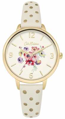 Cath Kidston Womans Cream Floral Polka Dot CKL004WG Cath Kidston Womans Cream Floral Polka Dot CKL004WG