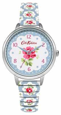 Cath Kidston Womans Pale Blue Floral Expander CKL030WU Cath Kidston Womans Pale Blue Floral Expander CKL030WU