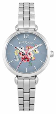 Cath Kidston Womans Metal Strap Blue CKL015SM Cath Kidston Womans Metal Strap Blue CKL015SM