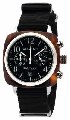 Briston Mens Clubmaster Classic Acetate Chrono Tortoise Shell Black 16140.SA.T.1.NB Briston Mens Clubmaster Classic Acetate Chrono Tortoise Shell Black 16140.SA.T.1.NB