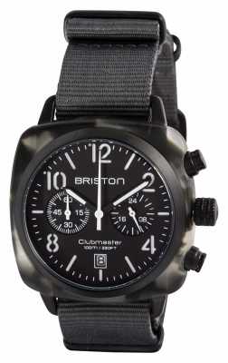 Briston Mens Clubmaster Classic Acetate Alpine Hunter Black 15140.PBAM.GT.3.NG Briston Mens Clubmaster Classic Acetate Alpine Hunter Black 15140.PBAM.GT.3.NG