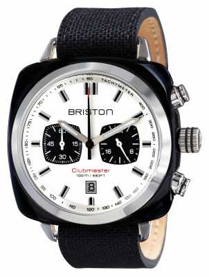 Briston Mens Clubmaster Sport Acetate Chrono Black 15142.SA.BS.2.LSB Briston Mens Clubmaster Sport Acetate Chrono Black 15142.SA.BS.2.LSB
