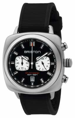 Briston Mens Clubmaster Sport Steel Chrono Black 16142.S.SP.1.RB Briston Mens Clubmaster Sport Steel Chrono Black 16142.S.SP.1.RB