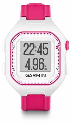 Garmin Unisex Forerunner 25 Pink And White 010-01353-31 Garmin Unisex Forerunner 25 Pink And White 010-01353-31