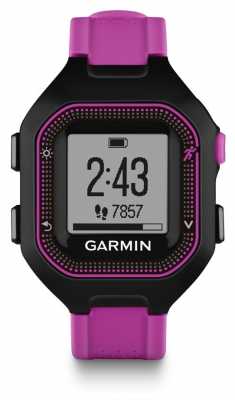 Garmin Unisex Forerunner 25 Purple And Black 010-01353-30 Garmin Unisex Forerunner 25 Purple And Black 010-01353-30