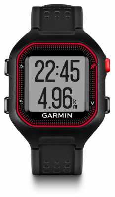 Garmin Unisex Forerunner 24 Black Red 010-01353-10 Garmin Unisex Forerunner 24 Black Red 010-01353-10