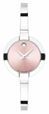 Movado Women's Bela Pink Dial Watch 0606596 Movado Women's Bela Pink Dial Watch 0606596