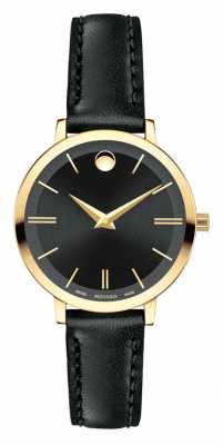 Movado Women's Ultra Slim Yellow Gold PVD-finished 0607095 Movado Women's Ultra Slim Yellow Gold PVD-finished 0607095