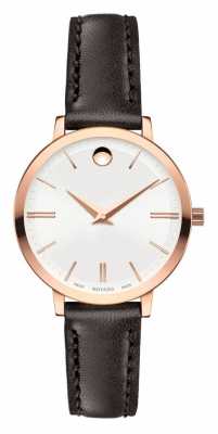 Movado Women's Ultra Slim Rose Gold PVD-finished 0607096 Movado Women's Ultra Slim Rose Gold PVD-finished 0607096
