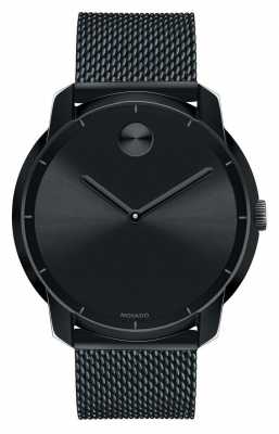 Movado bold Large Black Ion-plated K1 Crystal 3600261 Movado bold Large Black Ion-plated K1 Crystal 3600261