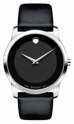 Movado Men's Museum Classic Stainless Steel Black museum Dial 0606502 Movado Men's Museum Classic Stainless Steel Black museum Dial 0606502