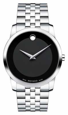 Movado Men's Museum Classic Stainless Steel Black Museum Dial 0606504 Movado Men's Museum Classic Stainless Steel Black Museum Dial 0606504