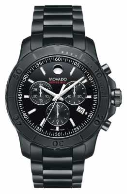 Movado Men's Series 800 Chronograph Performance Steel™ Black 2600119 Movado Men's Series 800 Chronograph Performance Steel™ Black 2600119