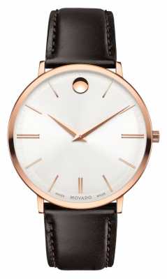Movado Men's Ultra Slim Rose Gold PVD-finished 0607089 Movado Men's Ultra Slim Rose Gold PVD-finished 0607089
