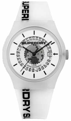 Superdry Mens Urban Semi Opaque White SYG168W Superdry Mens Urban Semi Opaque White SYG168W