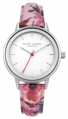 Daisy Dixon Womans Jasmine Pink Floral Strap DD049PS Daisy Dixon Womans Jasmine Pink Floral Strap DD049PS
