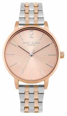 Daisy Dixon Womans Imogen Two Tone Silver Rose Gold DD044RSM Daisy Dixon Womans Imogen Two Tone Silver Rose Gold DD044RSM