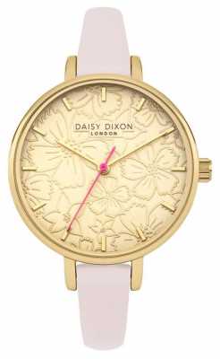 Daisy Dixon Womans Phoebe Floral Printed Dial Gold DD042G Daisy Dixon Womans Phoebe Floral Printed Dial Gold DD042G