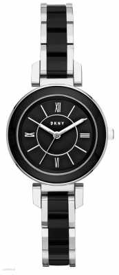 DKNY Womans Ellington Stainless Steel Black Ceramic NY2590 DKNY Womans Ellington Stainless Steel Black Ceramic NY2590