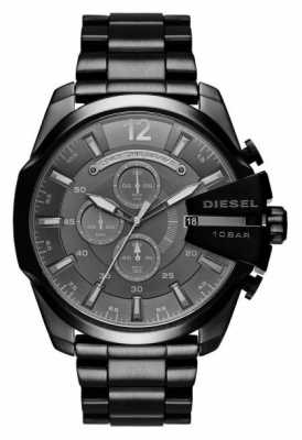 Diesel Mens Mega Chief Chronograph Black DZ4355 Diesel Mens Mega Chief Chronograph Black DZ4355