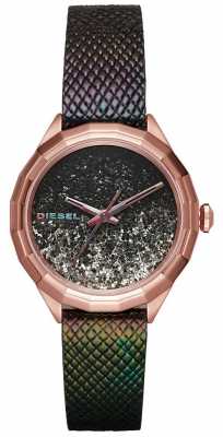 Diesel Womans Qween B Leather Glitter DZ5536 Diesel Womans Qween B Leather Glitter DZ5536