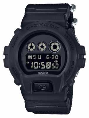 Casio Mens G-Shock Black Out Cloth Strap DW-6900BBN-1ER Casio Mens G-Shock Black Out Cloth Strap DW-6900BBN-1ER