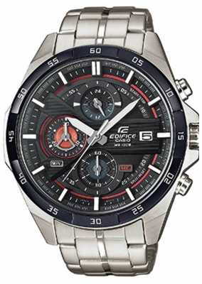 Casio Mens Edifice Stainless Steel Black Dial Chrono EFR-556DB-1AVUEF Casio Mens Edifice Stainless Steel Black Dial Chrono EFR-556DB-1AVUEF
