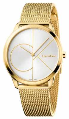 Calvin Klein Mens Minimal Gold Mesh K3M21526 Calvin Klein Mens Minimal Gold Mesh K3M21526