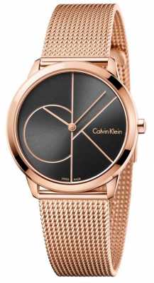 Calvin Klein Womans Minimal Rose Gold Mesh K3M22621 Calvin Klein Womans Minimal Rose Gold Mesh K3M22621