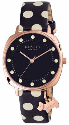 Radley Womans Kennington Polka Dot Black RY2464 Radley Womans Kennington Polka Dot Black RY2464