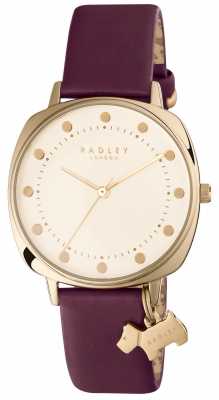 Radley Womans Kennington Purple Leather RY2496 Radley Womans Kennington Purple Leather RY2496