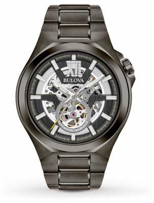 Bulova Mens Automatic Black Ion Plated 98A179 Bulova Mens Automatic Black Ion Plated 98A179