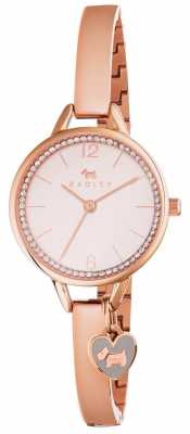 Radley Womans Love Lane Bangle Rose Gold RY4268 Radley Womans Love Lane Bangle Rose Gold RY4268