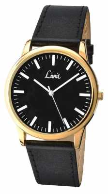 Limit Gents Black Leather Watch 5609 Limit Gents Black Leather Watch 5609