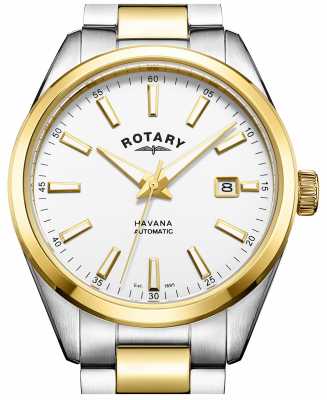 Rotary Mens Havana Automatic Two Tone GB05078/02 Rotary Mens Havana Automatic Two Tone GB05078/02